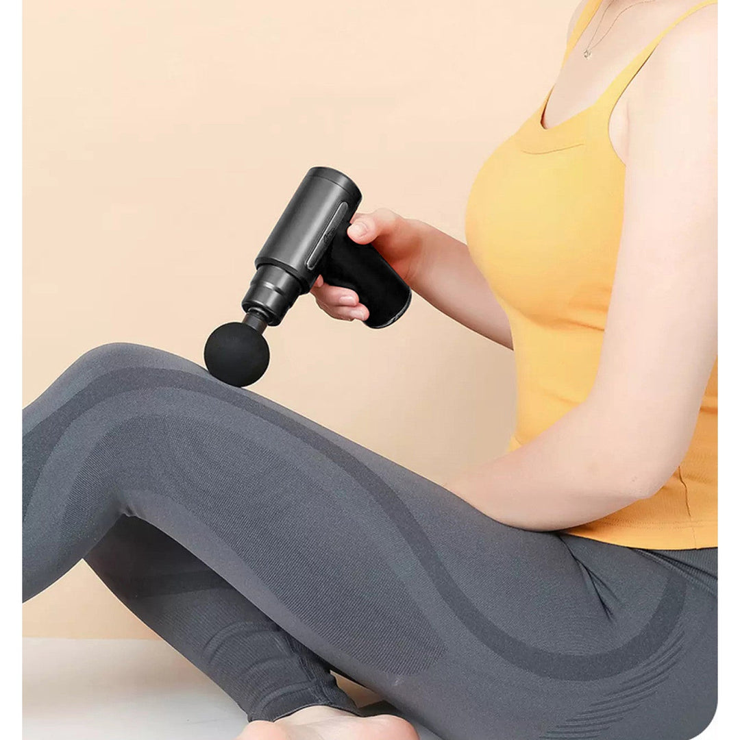 Massager for easy and quick massage of tense muscles, Media-tech, 4 interchangeable massage heads, MT6521