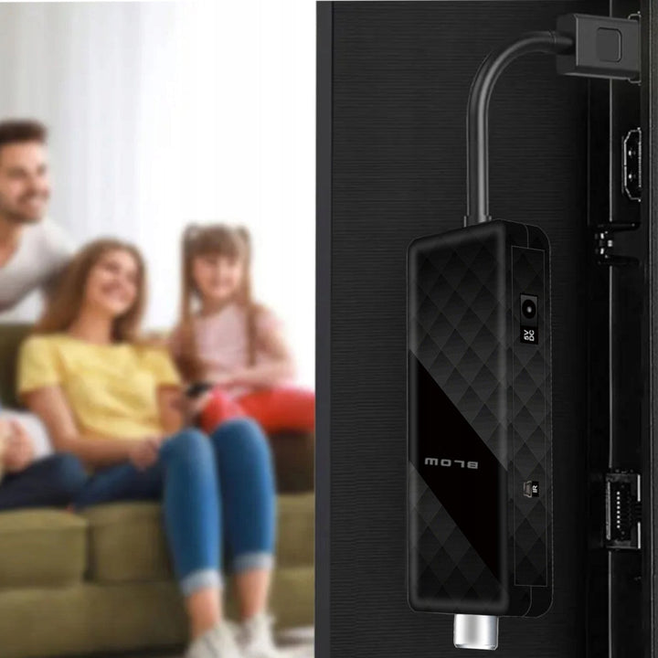 Blow DVB-T/T2 tuner, H.265, 6000FHD, Timeshift function, multiple languages, media player function, USB port, 77-077#