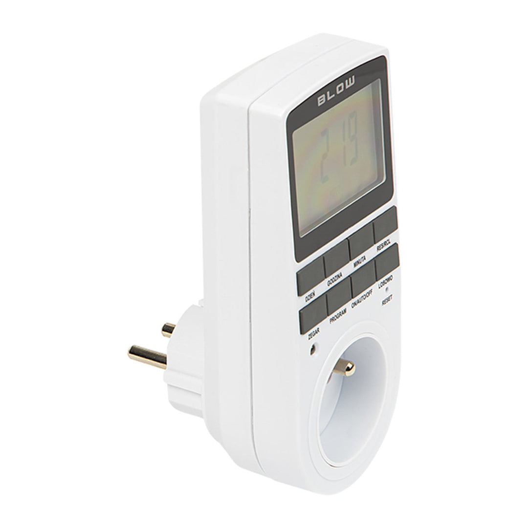 Blow digital timer programmer, LCD display, accuracy +/- 1 minute per month, 16 different operating combinations, 72-016#
