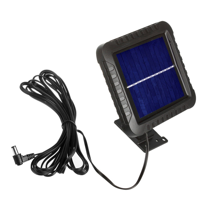 Solar LED floodlight with Maclean motion sensor, IP44, 5W, 400lm, 6000K, 1300 mAh lithium battery, 5.5V DC MCE438, 4 pieces