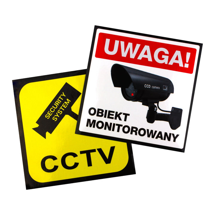 Dummy tube camera, IR LEDs, white, 2xAA power supply (included), ABS, IR1800 W