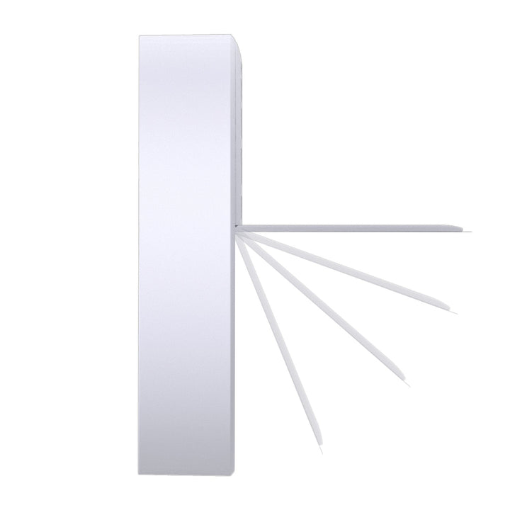 GreenBlue wireless weather station, IN/OUT temperature, clock, °C/°F selectable, range up to 60 m, GB162, 4x AAA battery