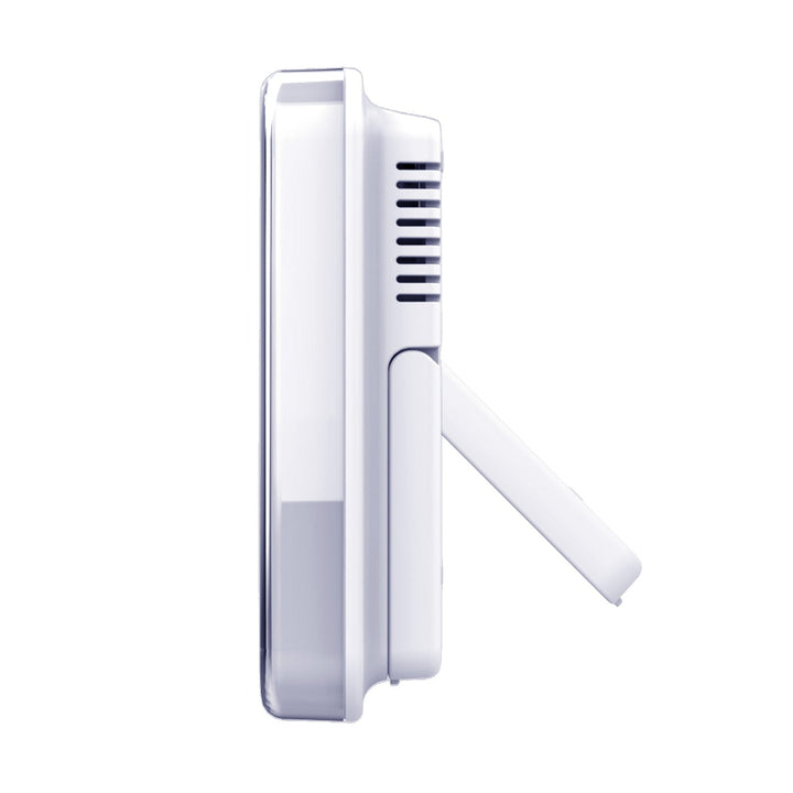 GreenBlue wireless weather station, temperature + humidity IN/OUT, clock + alarm + date, °C / °F selectable, range up to 60 m, GB169, 4x AAA battery