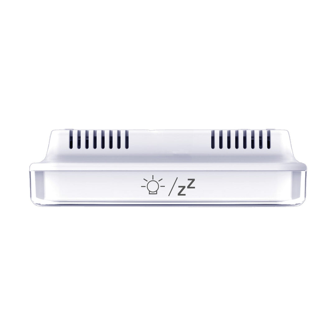 GreenBlue wireless weather station, temperature + humidity IN/OUT, clock + alarm + date, °C / °F selectable, range up to 60 m, GB169, 4x AAA battery
