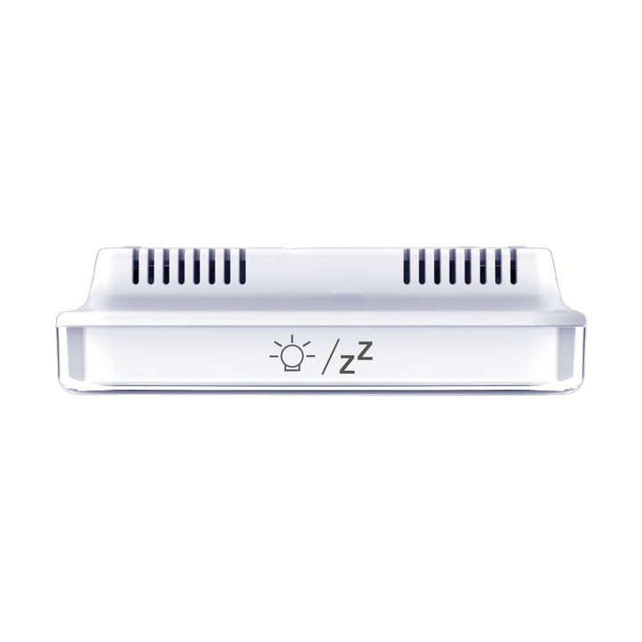 GreenBlue wireless weather station, temperature + humidity IN/OUT, clock + alarm + date, °C / °F selectable, range up to 60 m, GB169, 4x AAA battery