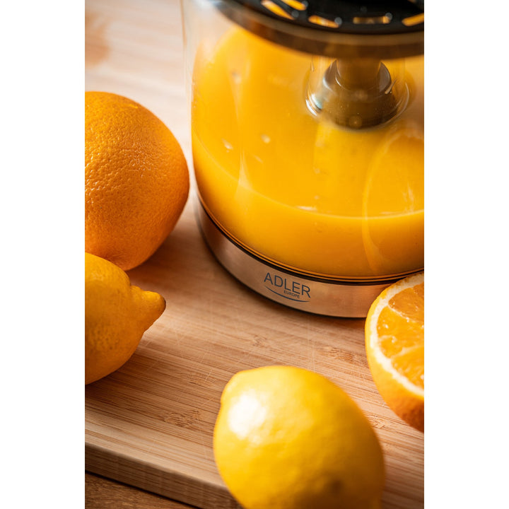 Adler citrus juicer, capacity 1.2 l, maximum power 60 W, black, AD 4012