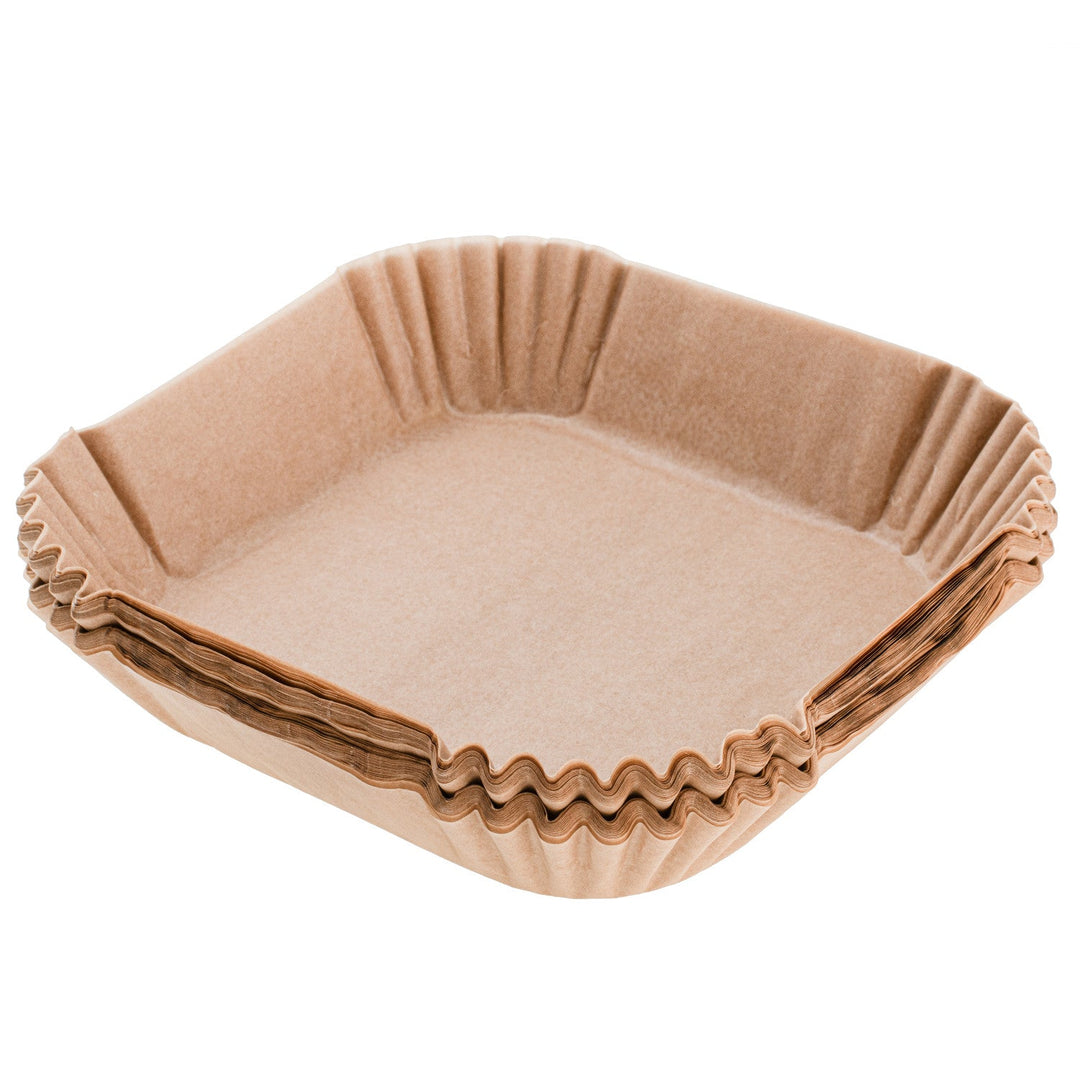 Paper inserts for deep fryers, air fryers, Adler, 16 cm, up to 240°C, biodegradable, 100 pieces, AD 6731