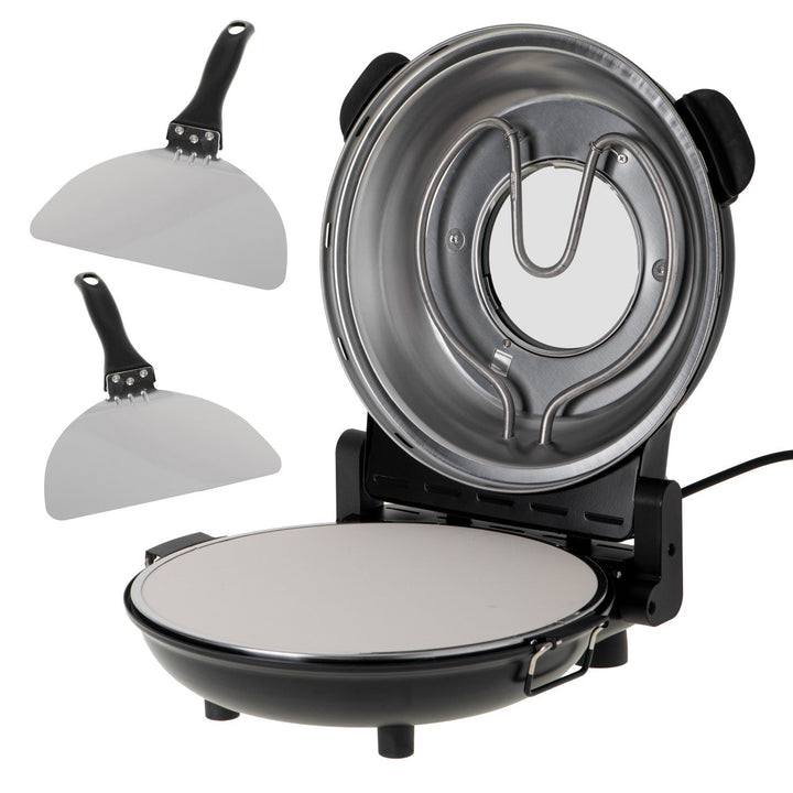 Adler pizza oven, temperature control up to 400°C, ceramic stone, two heating elements, AD 6314