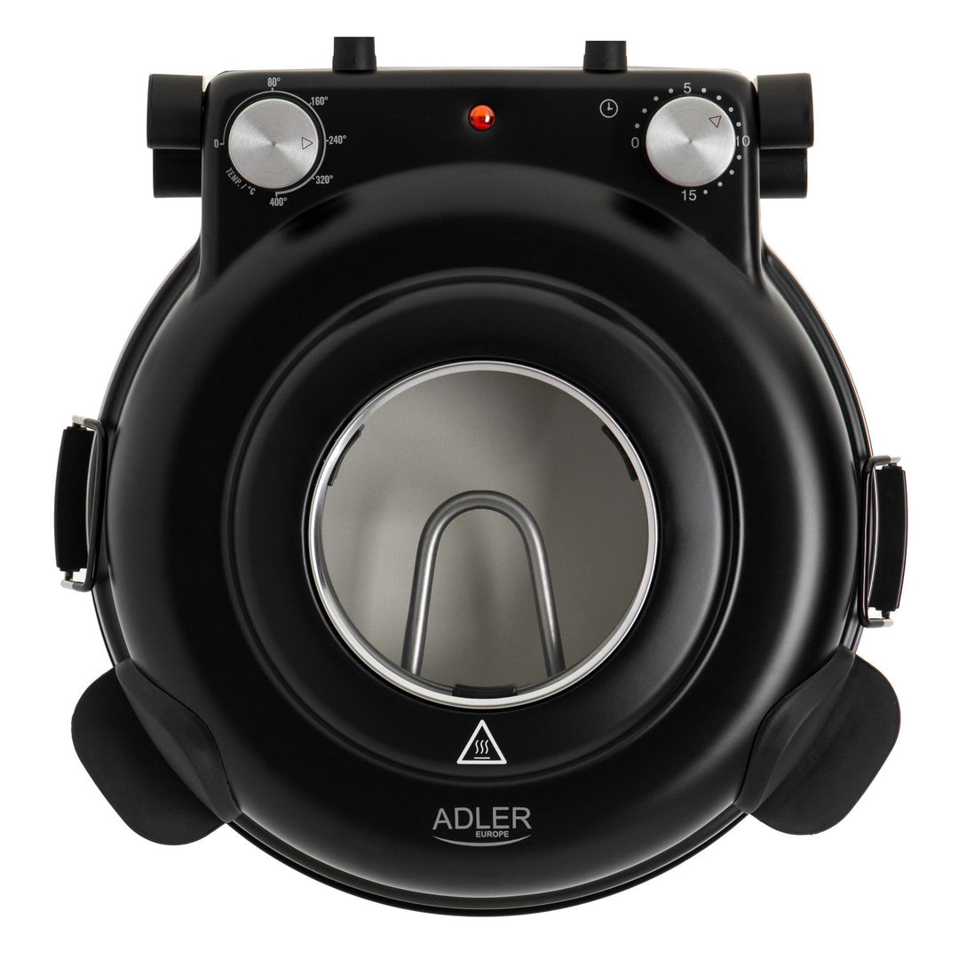 Adler pizza oven, temperature control up to 400°C, ceramic stone, two heating elements, AD 6314