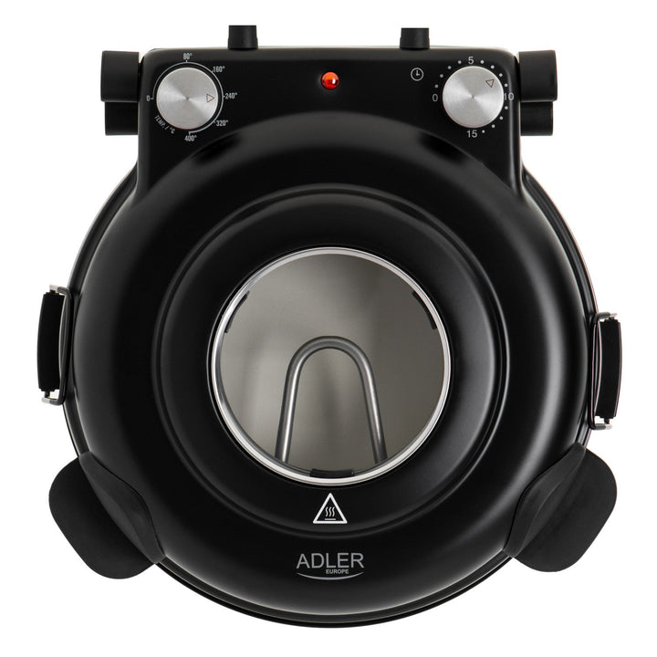 Adler pizza oven, temperature control up to 400°C, ceramic stone, two heating elements, AD 6314