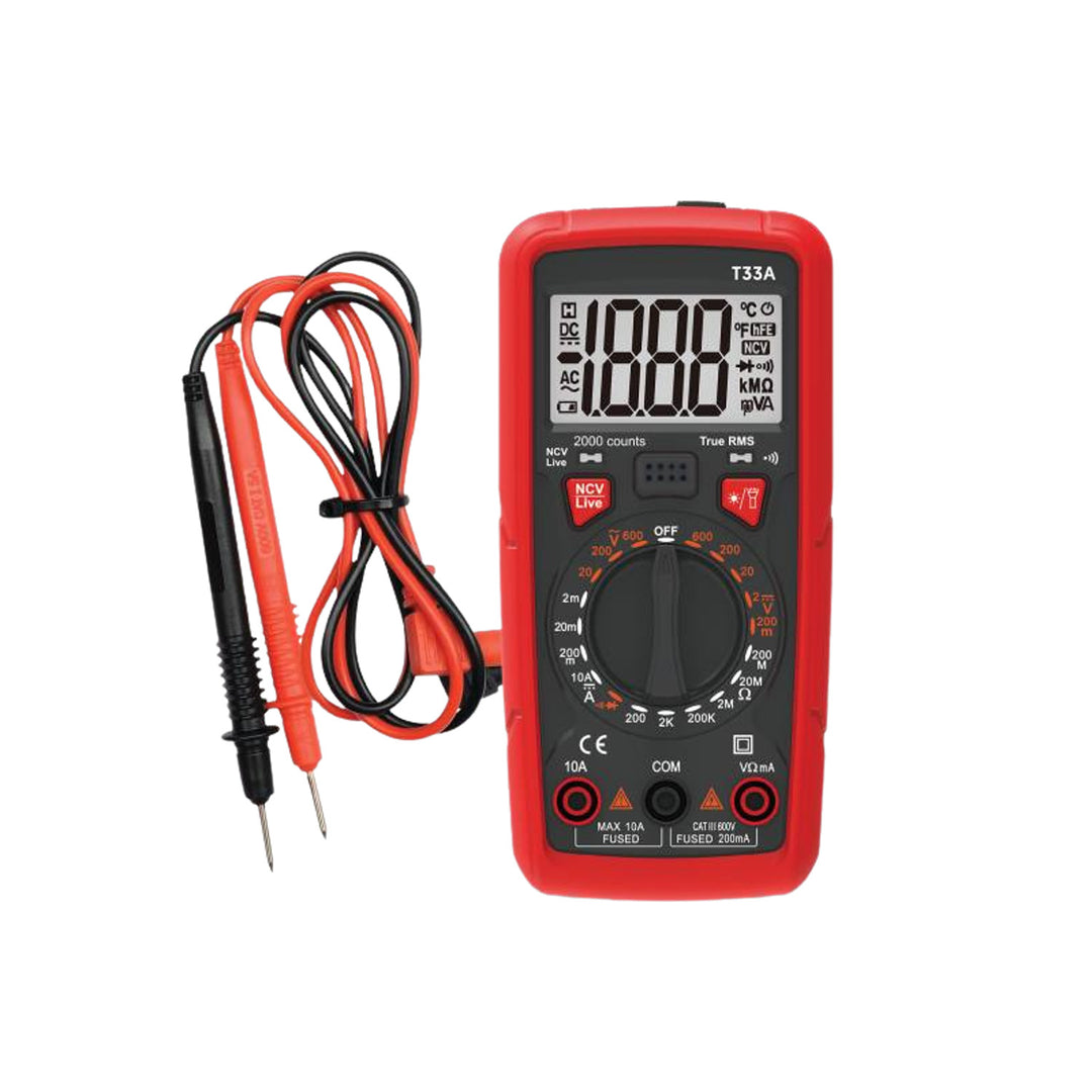 LTC universal meter, flashlight function, diode test function, AC/DC 0-600V, magnetic holder, LXT33A
