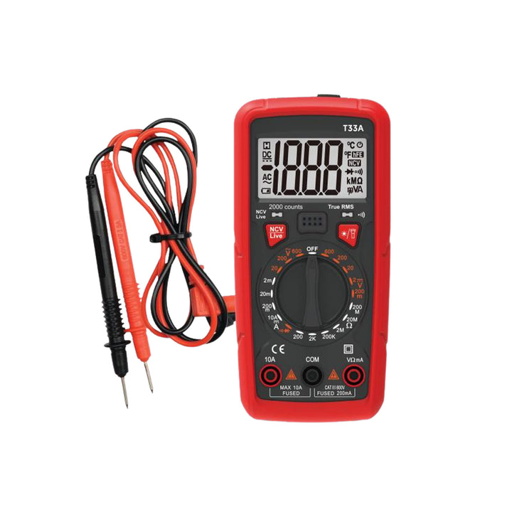 LTC universal meter, flashlight function, diode test function, AC/DC 0-600V, magnetic holder, LXT33A