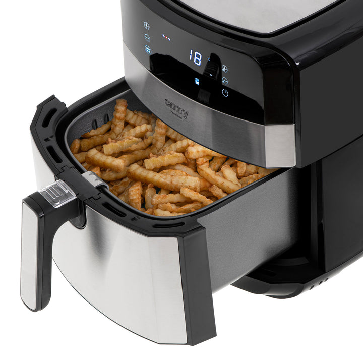 Oil-free fryer, 9 programs, 5.0 L, Airfryer, Camry CR 6311 + paper inserts for fryer, 16 cm, biodegradable, 100 pieces