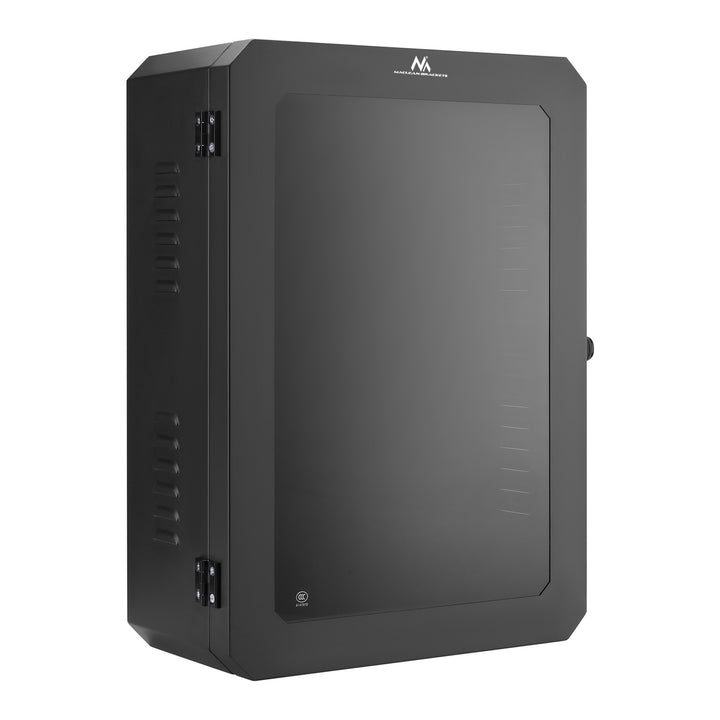 Maclean EV Charger Cabinet, IP65 Waterproof, Steel + Tempered Glass, Dimensions 70x50x25 cm, MC-900