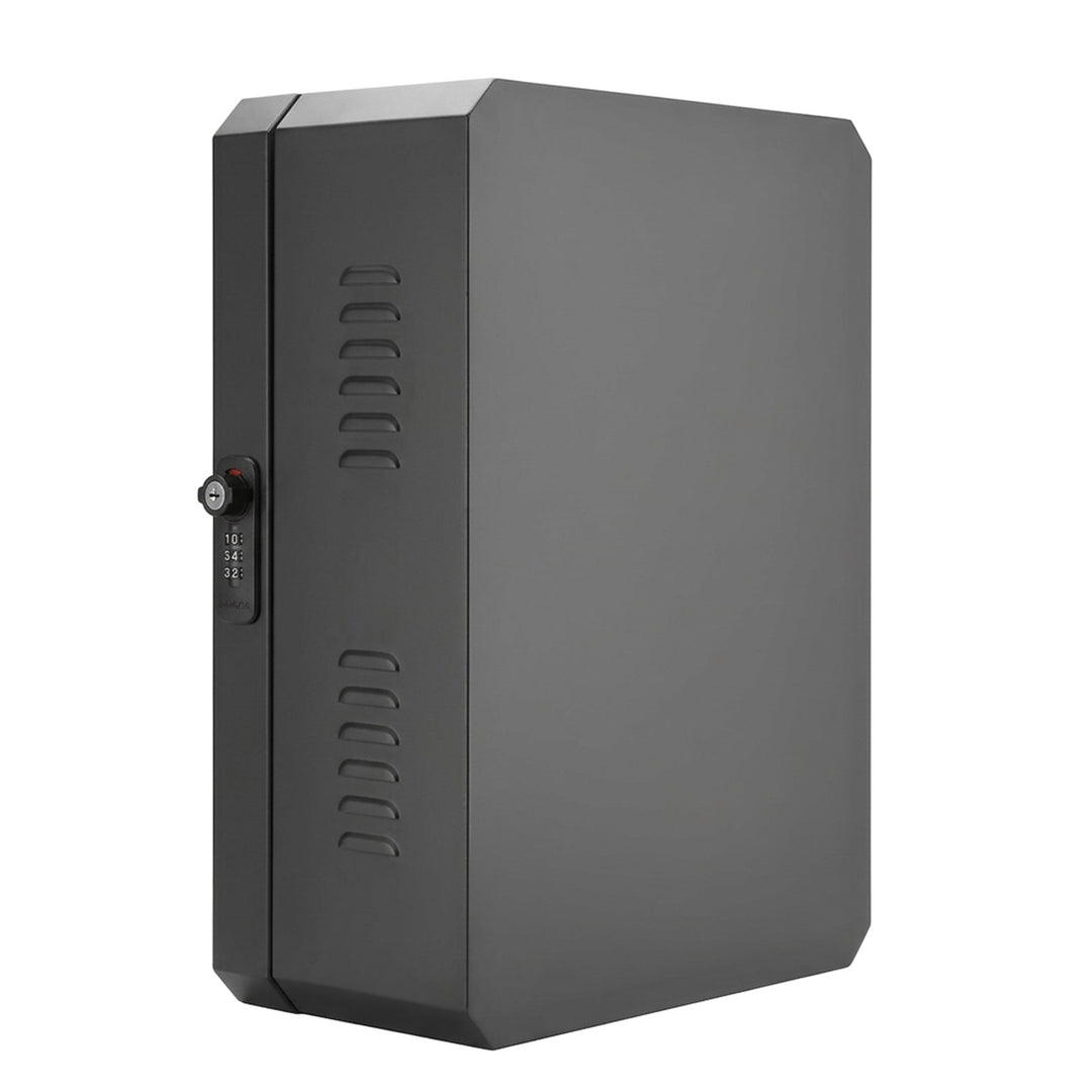 Maclean EV Charger Cabinet, IP65 Waterproof, Steel + Tempered Glass, Dimensions 70x50x25 cm, MC-900
