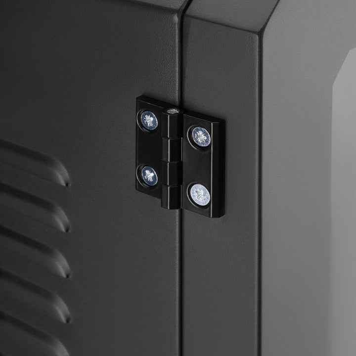 Maclean EV Charger Cabinet, IP65 Waterproof, Steel + Tempered Glass, Dimensions 70x50x25 cm, MC-900