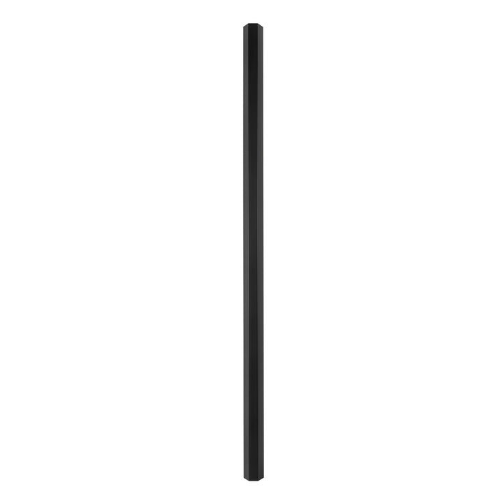 Maclean Aluminum Cable Cover Strip, 33x18x750 mm, Black, MCTV-897 B