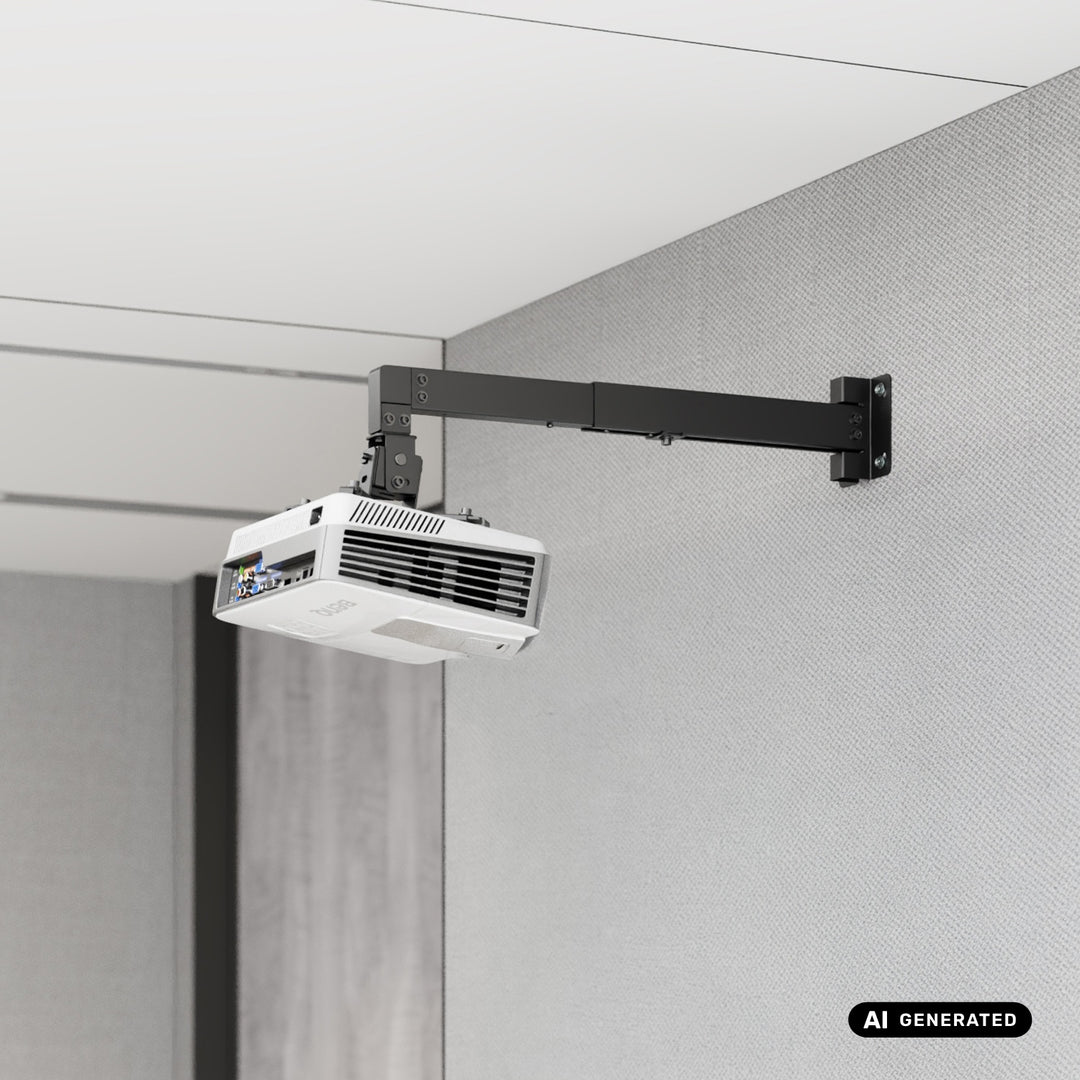 Maclean Wall Mount for Projector, Black, up to 20 kg, MC-205 B