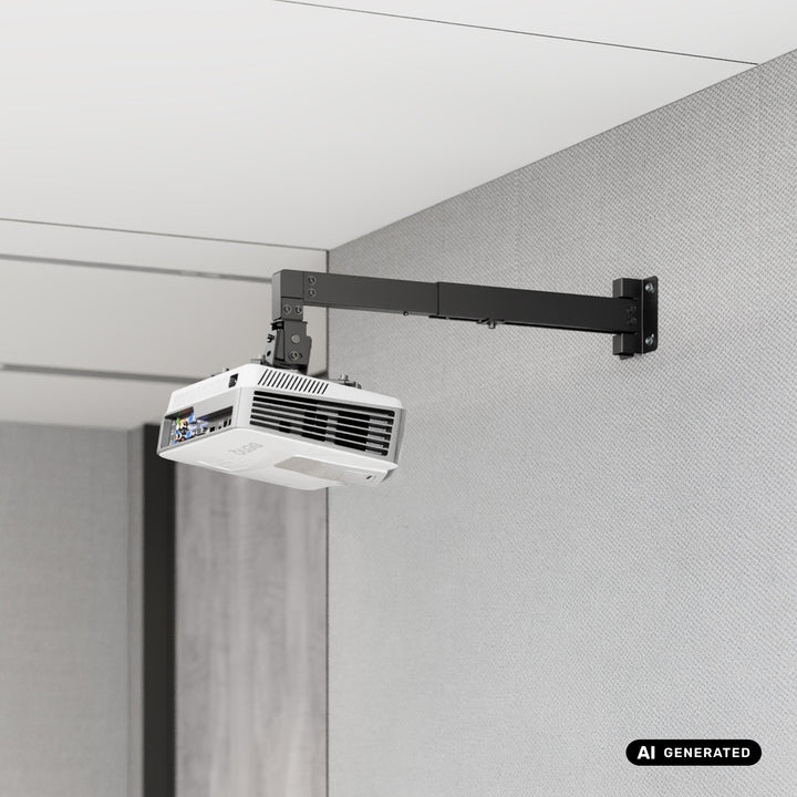 Maclean Wall Mount for Projector, Black, up to 20 kg, MC-205 B