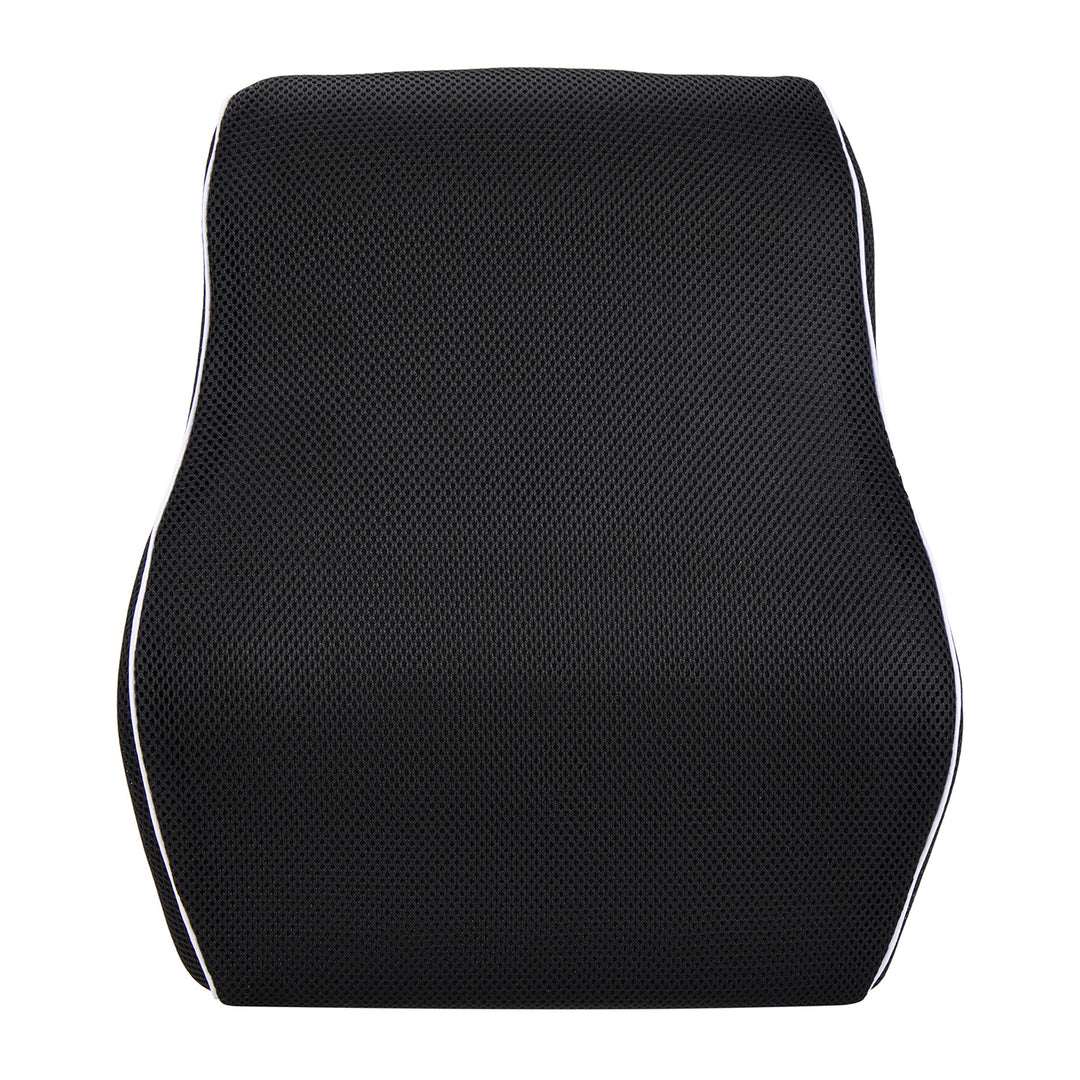 Promedix Memory Foam Lumbar Pillow, 44x37x12 cm, foam density: 50D, PR-214