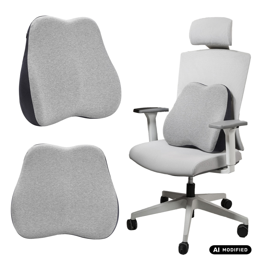 Promedix Memory Foam Lumbar Pillow, 45x40x10 cm, PR-215