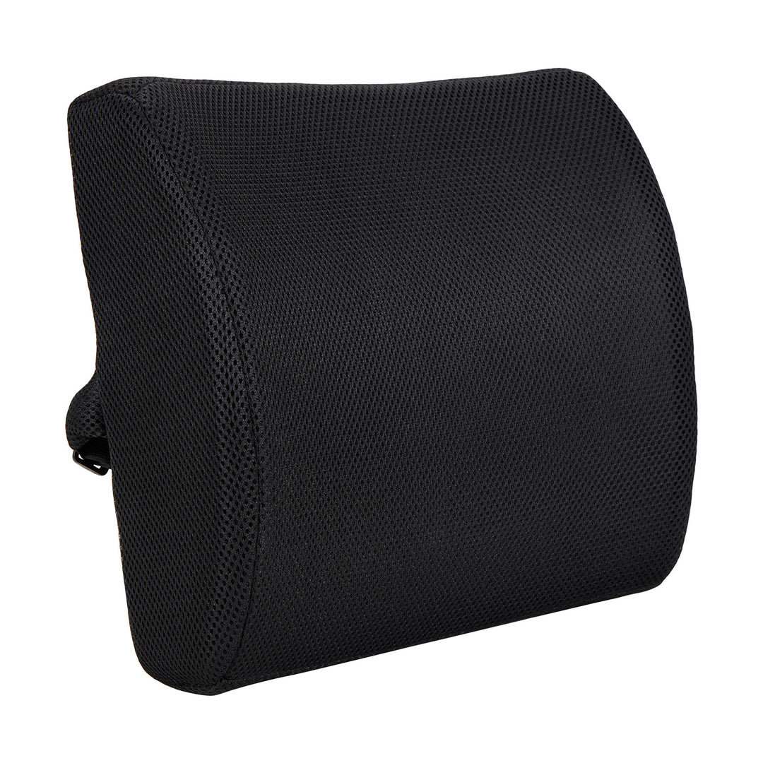 Promedix Memory Foam Lumbar Pillow, 34x33x12 cm, foam density: 50D, PR-216