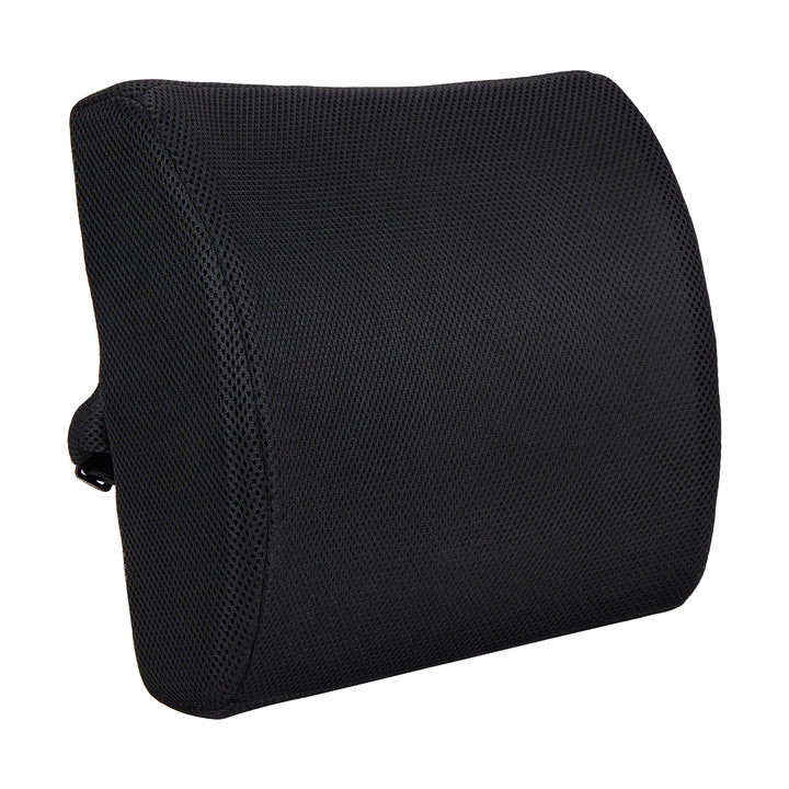 Promedix Memory Foam Lumbar Pillow, 34x33x12 cm, foam density: 50D, PR-216
