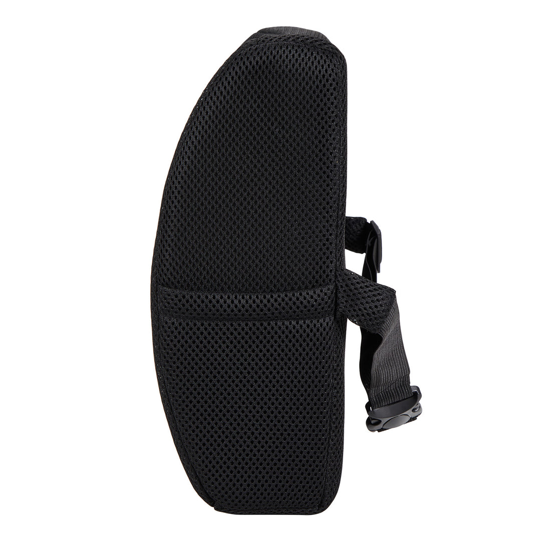 Promedix Memory Foam Lumbar Pillow, 34x33x12 cm, foam density: 50D, PR-216