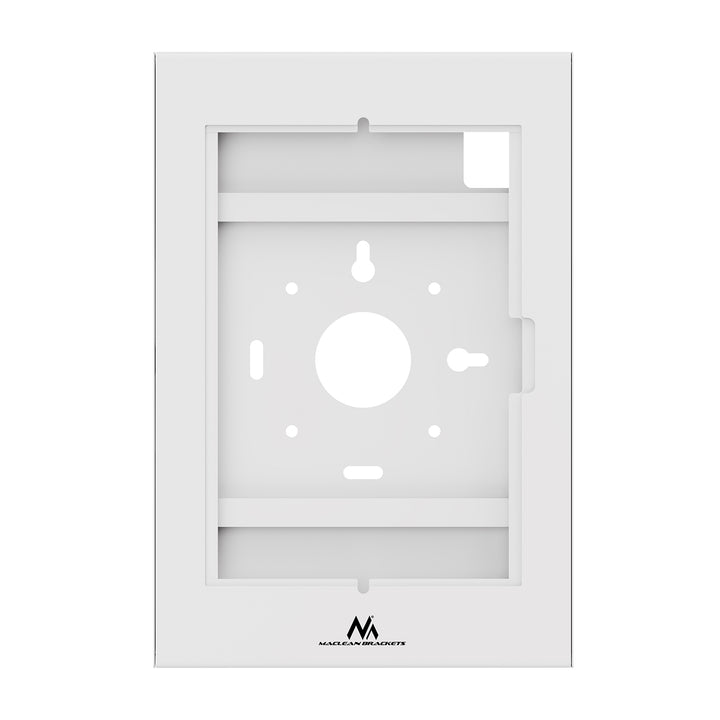 Maclean Tablet Advertising Mount with Lock, 10.9"-11", iPad Air/Pro, Samsung Tab A & S Series, 220x323x22mm, MC-955 W