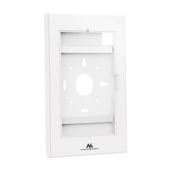 Maclean Tablet Advertising Mount with Lock, 10.9"-11", iPad Air/Pro, Samsung Tab A & S Series, 220x323x22mm, MC-955 W