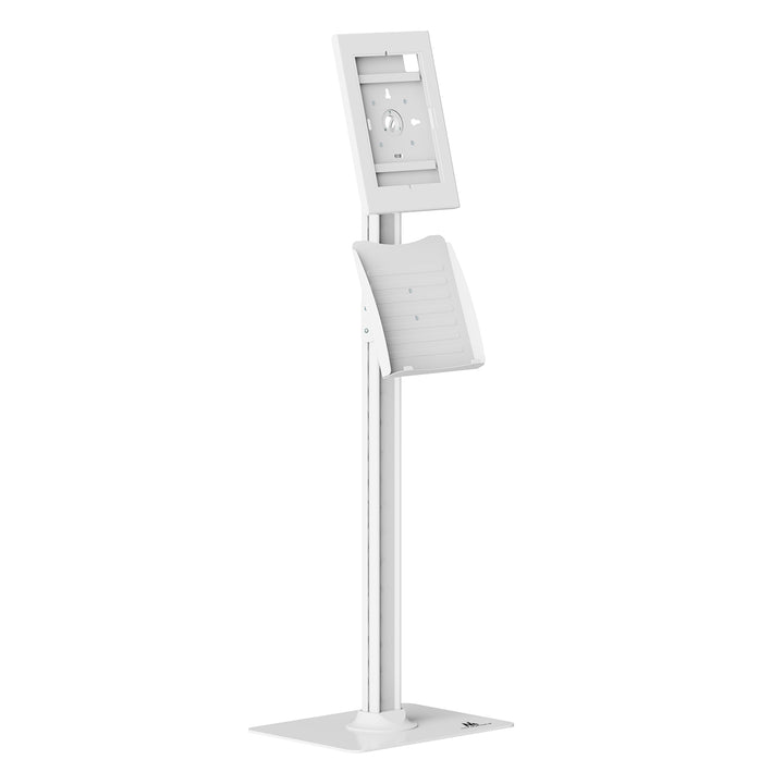 Maclean Tablet Advertising Mount with Lock, 10.9"-11", iPad Air/Pro, Samsung Tab A & S Series, 220x323x22mm, MC-960 W