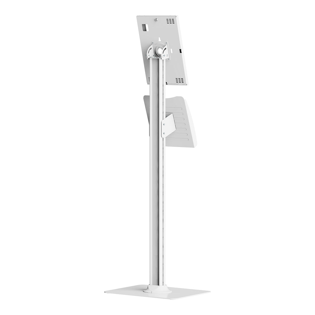 Maclean Tablet Advertising Mount with Lock, 10.9"-11", iPad Air/Pro, Samsung Tab A & S Series, 220x323x22mm, MC-960 W