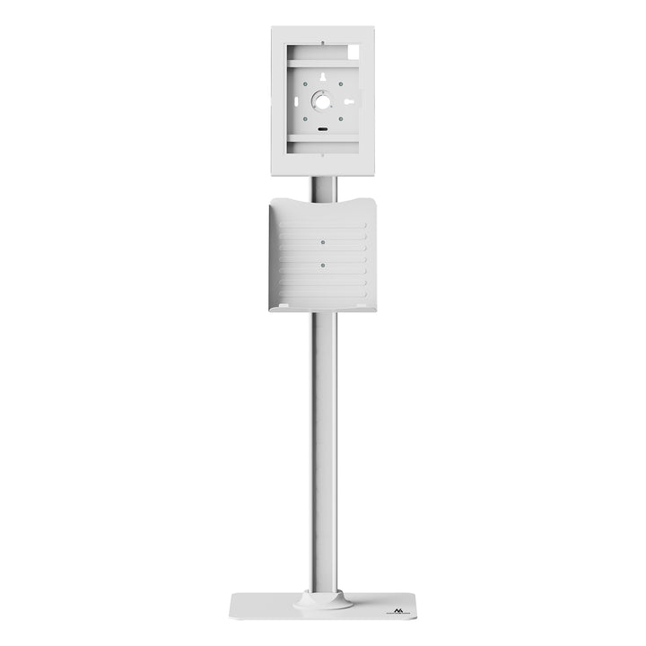 Maclean Tablet Advertising Mount with Lock, 10.9"-11", iPad Air/Pro, Samsung Tab A & S Series, 220x323x22mm, MC-960 W