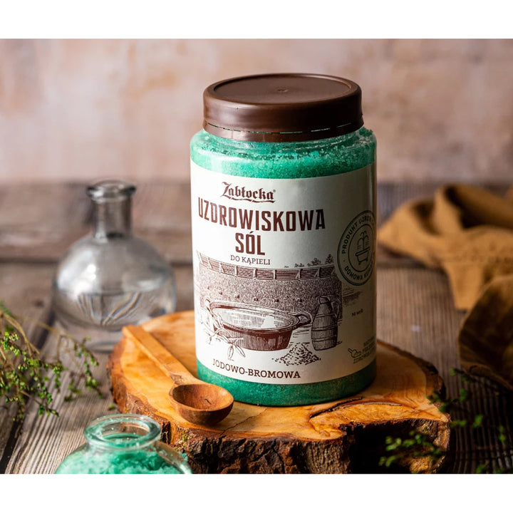 Zabłocka spa salt, iodine-bromine, for bathing, 1.2 kg - 3 pieces