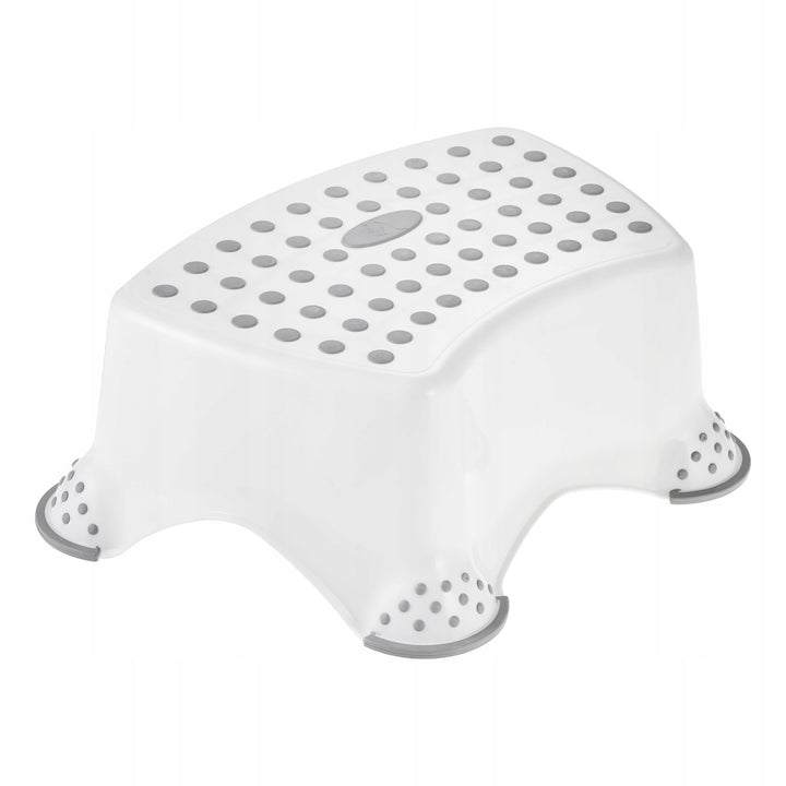 Non-slip step stool, single step, max. 80 kg + Toilet seat cover + Stitch potty