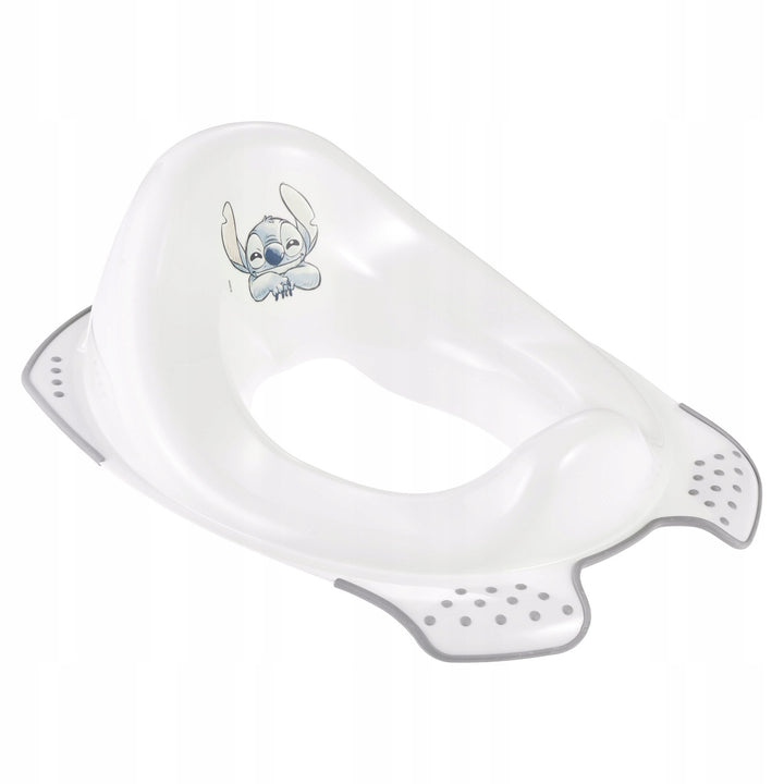 Non-slip step stool, single step, max. 80 kg + Toilet seat cover + Stitch potty