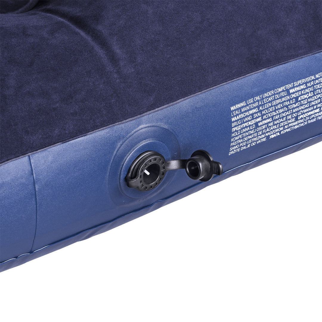 REBEL ACTIVE double inflatable mattress, dimensions 203x183x22 cm, RBA-5001-XXL