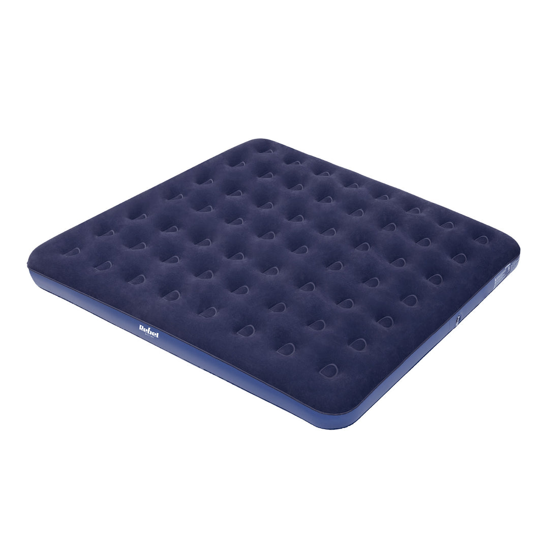 REBEL ACTIVE double inflatable mattress, dimensions 203x183x22 cm, RBA-5001-XXL