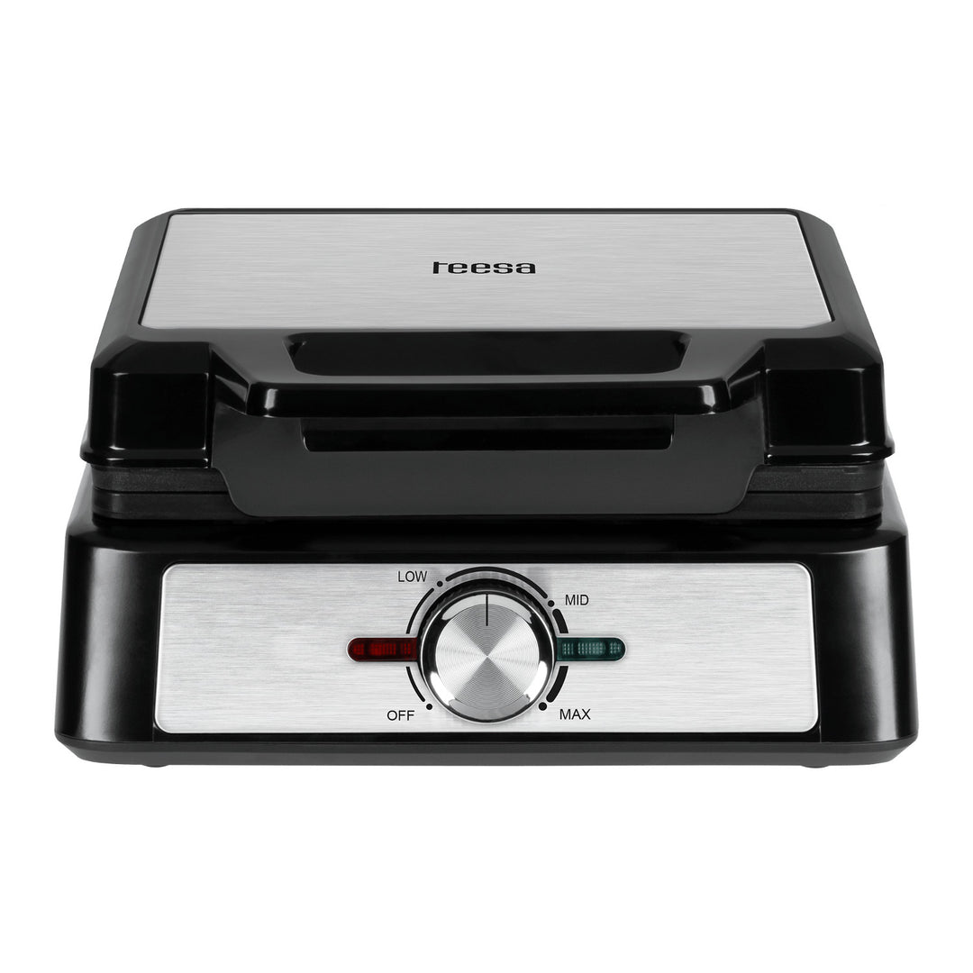 Teesa waffle maker, for 2 waffles, 1600W power, power adjustment, TSA3237