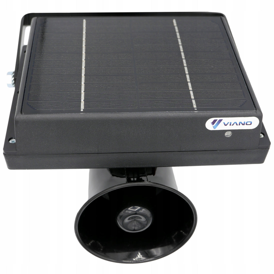 Viano solar bird repeller, repels crows, starlings, pigeons, blackbirds, sparrows, and other birds, IP54, OP1
