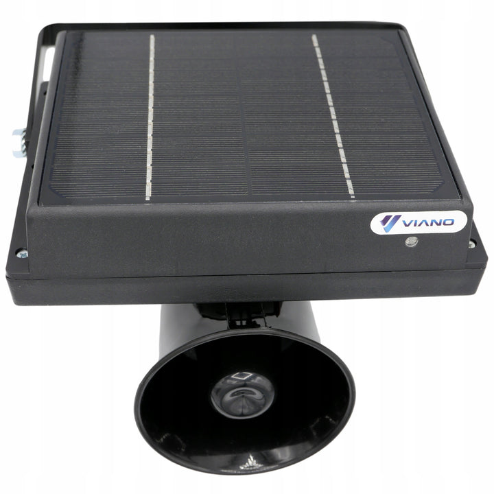 Viano solar bird repeller, repels crows, starlings, pigeons, blackbirds, sparrows, and other birds, IP54, OP1