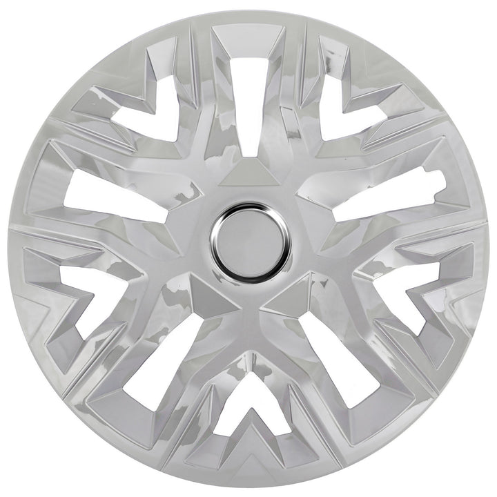 NRM Perfecto 16'' Universal Hubcap, Silver, 1 piece