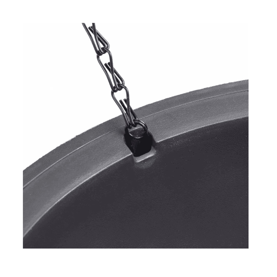 Keter Sphere Planter Hanging Pot, Anthracite, 3 pieces