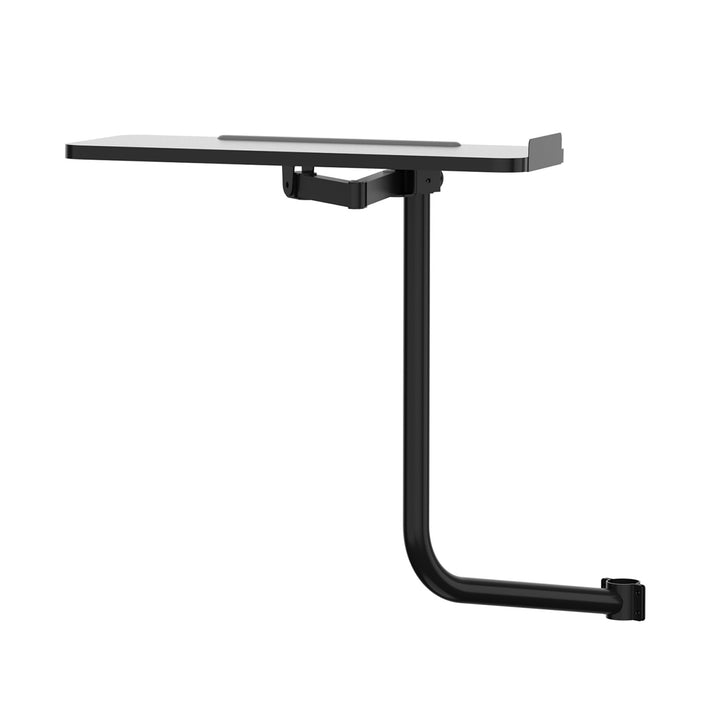 Maclean Keyboard Shelf/Tray, black, tray dimensions 66x30 cm, for mounting on an office chair, max. 5 kg, MC-139