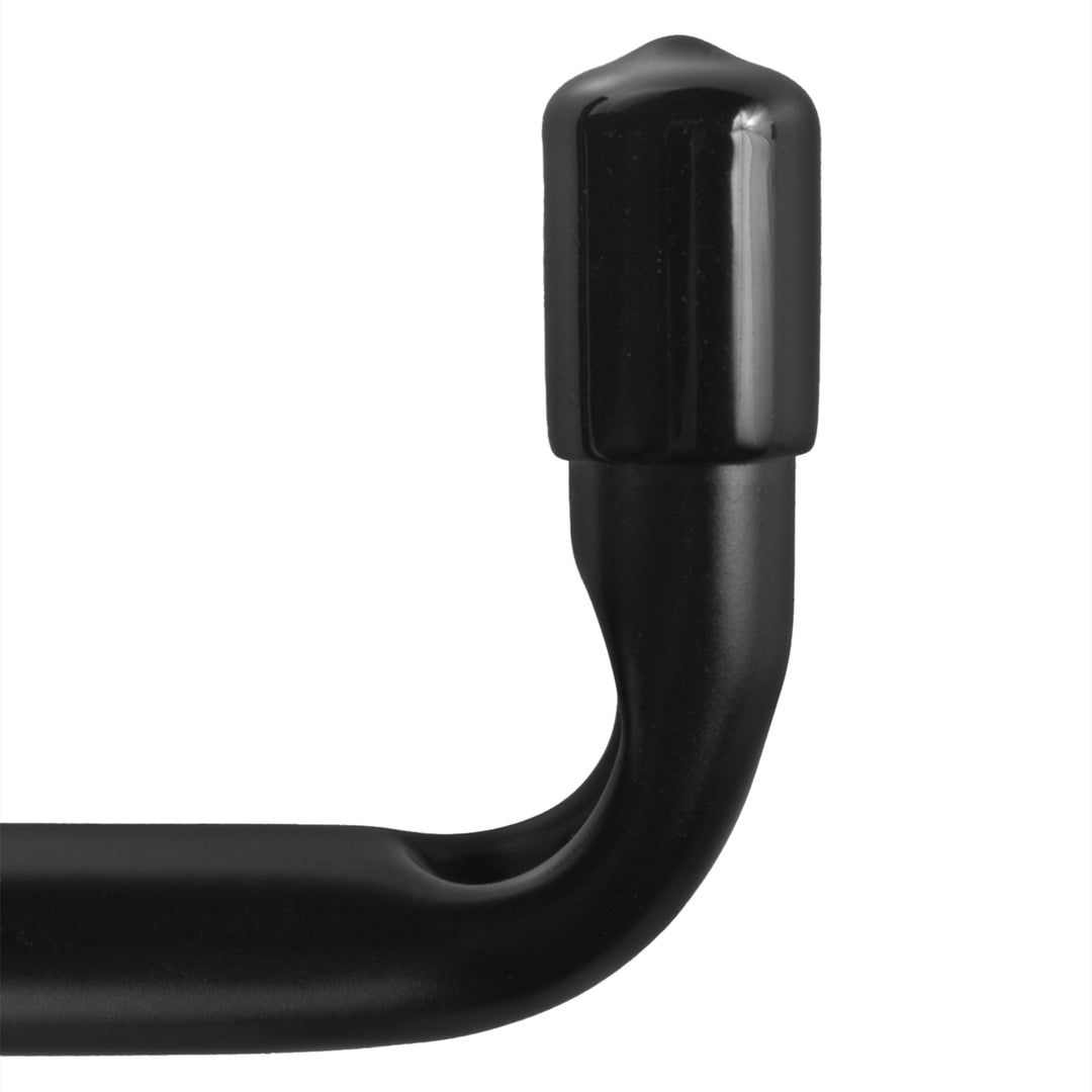 Set of 6 Maclean wall mounts for tires, wheels, ladders, and bicycles; steel construction; max. load 22 kg per mount; MC-489