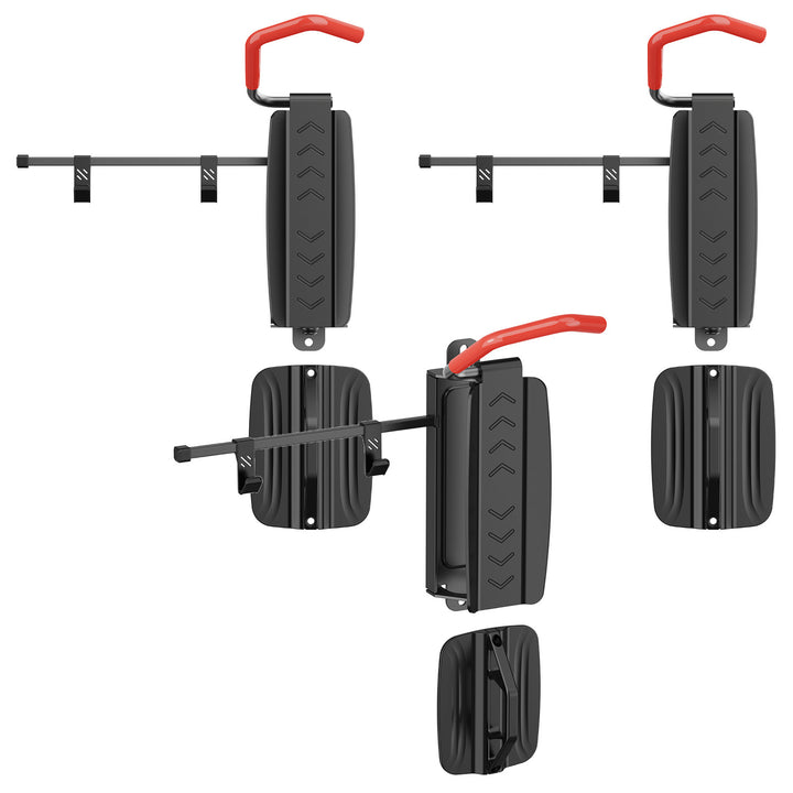 Maclean Wall-Mounted Bike Rack, 35 kg max, MC-499, 3 pieces