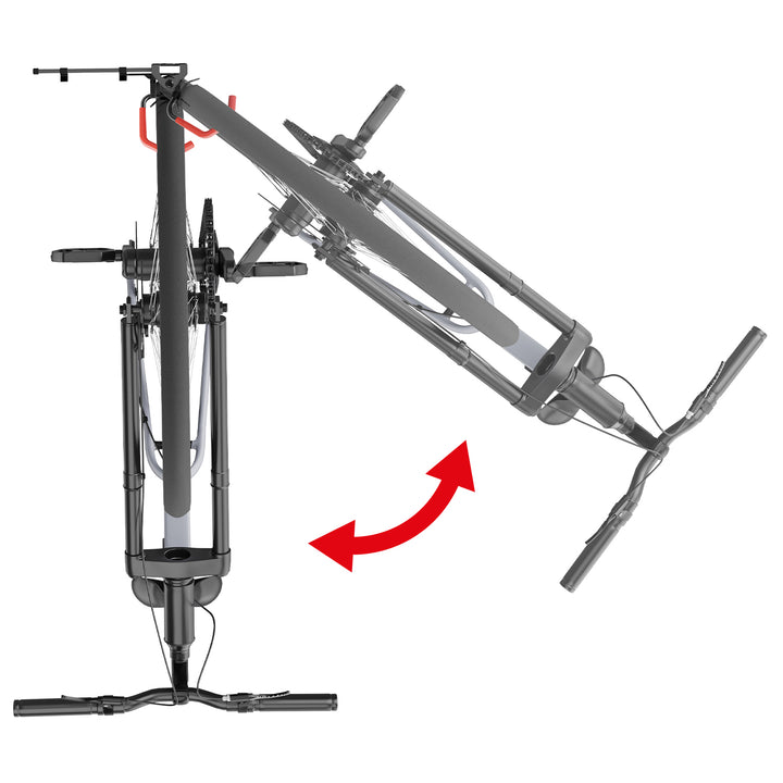Maclean Wall-Mounted Bike Rack, 35 kg max, MC-499, 4 pieces