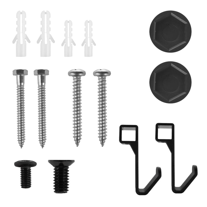 Maclean Wall-Mounted Bike Rack, 35 kg max, MC-499, 4 pieces