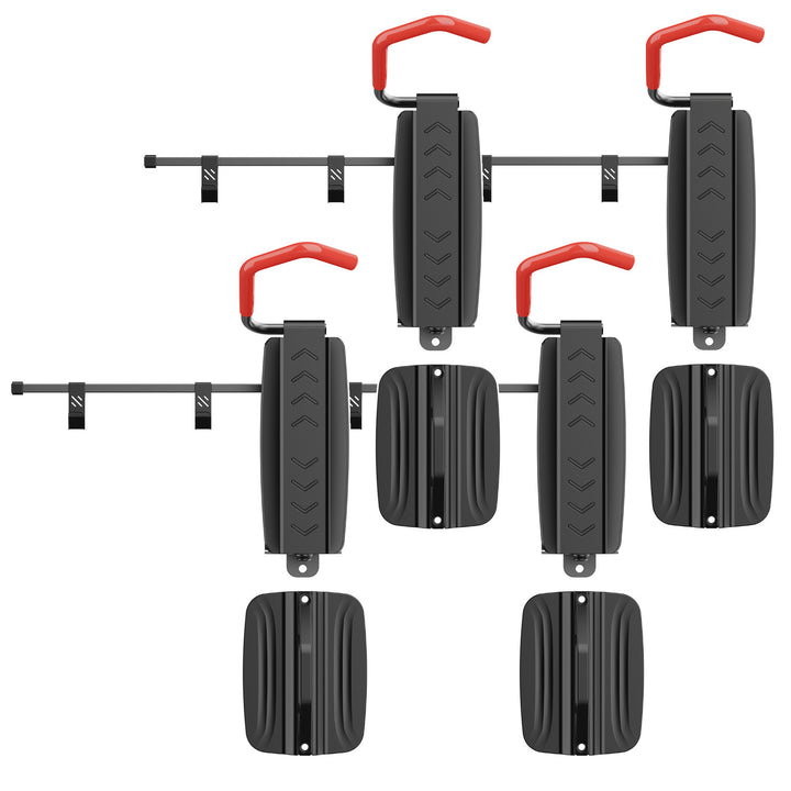 Maclean Wall-Mounted Bike Rack, 35 kg max, MC-499, 4 pieces