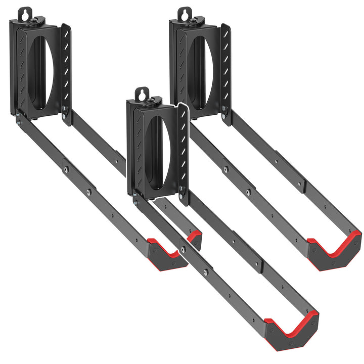 Maclean Wall-Mounted Bike Rack, 35 kg max, MC-498, 3 pieces